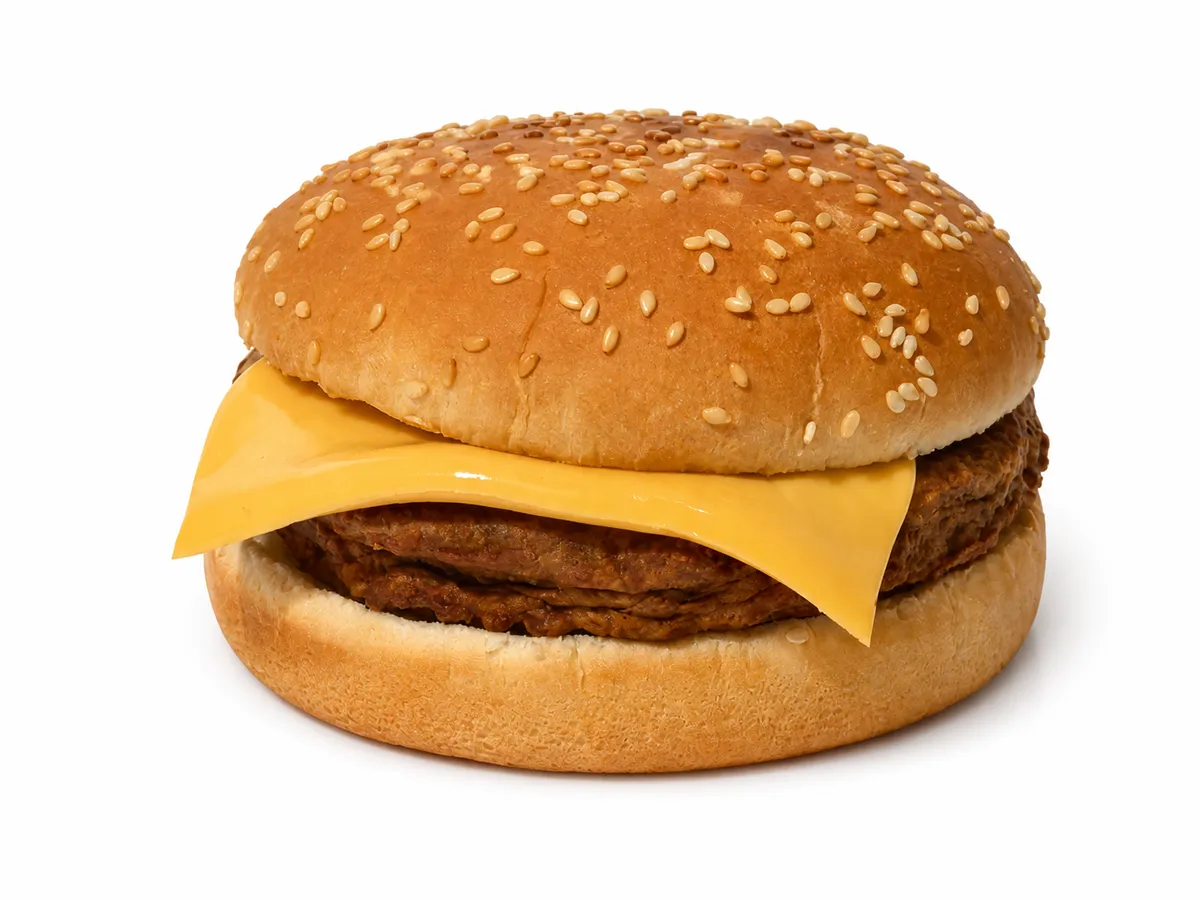 Kids burger cheese