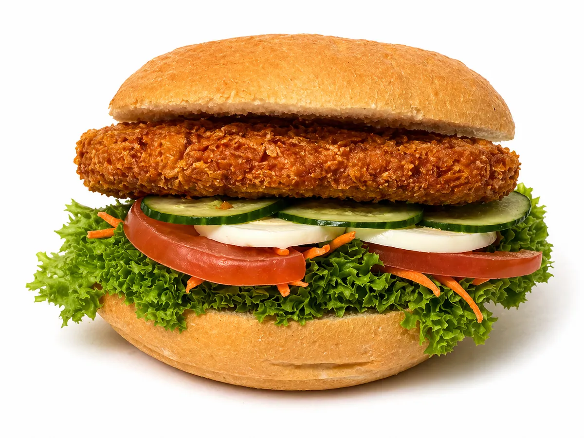 Kipkrokant burger