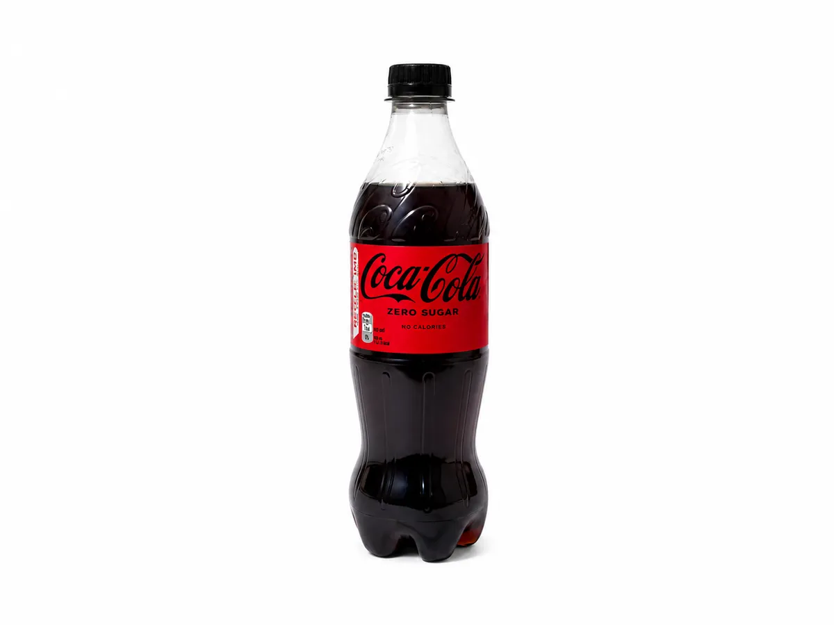 Coca-Cola zero fles