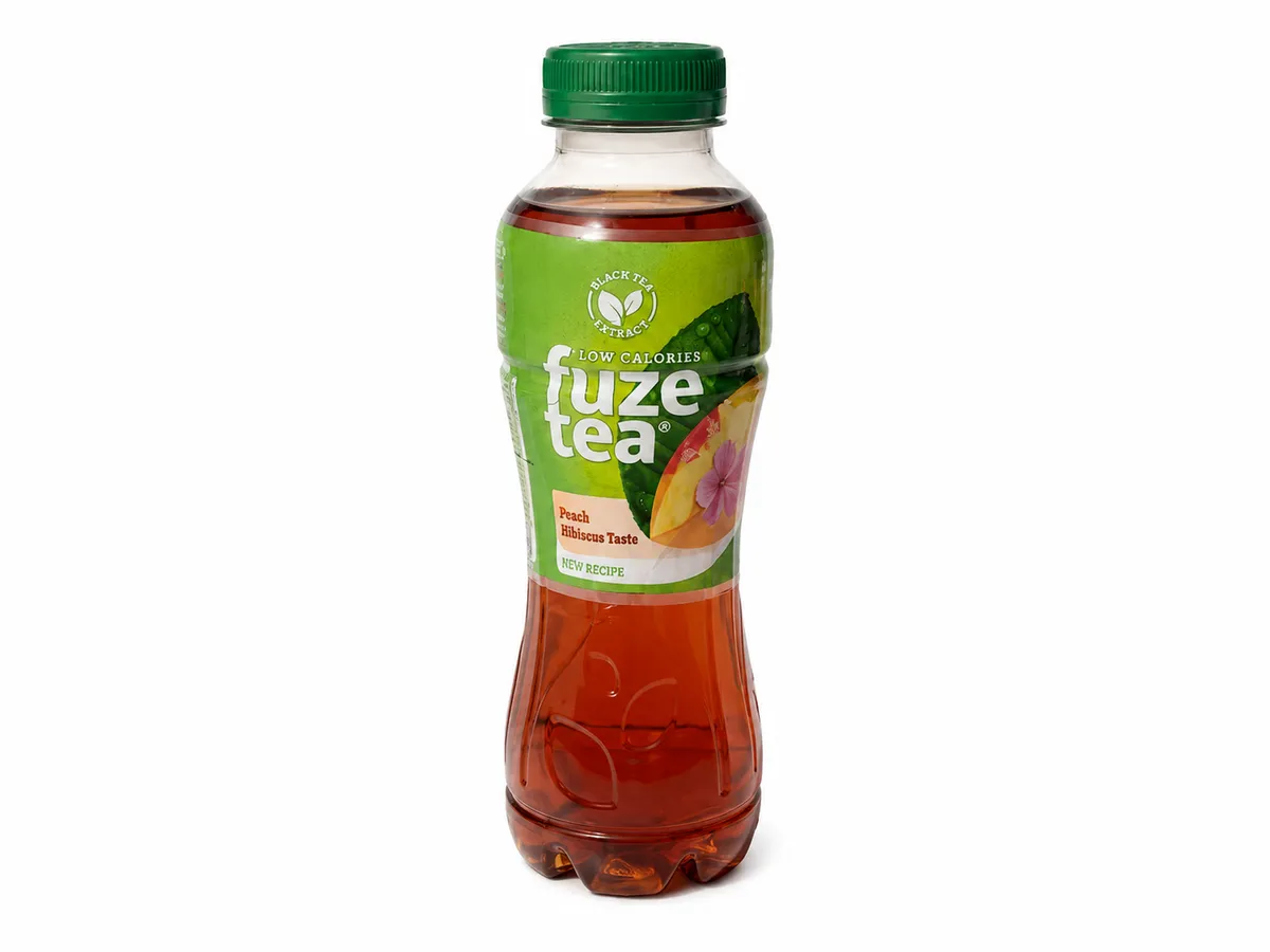 Fuze tea peach fles