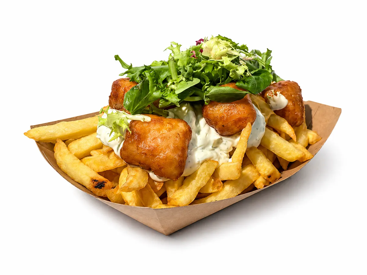 Favo friet fisherman