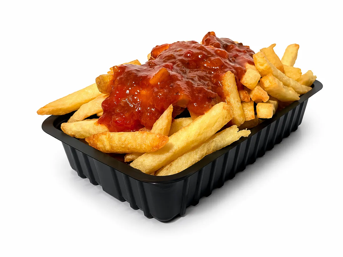 Grote friet goulashsaus