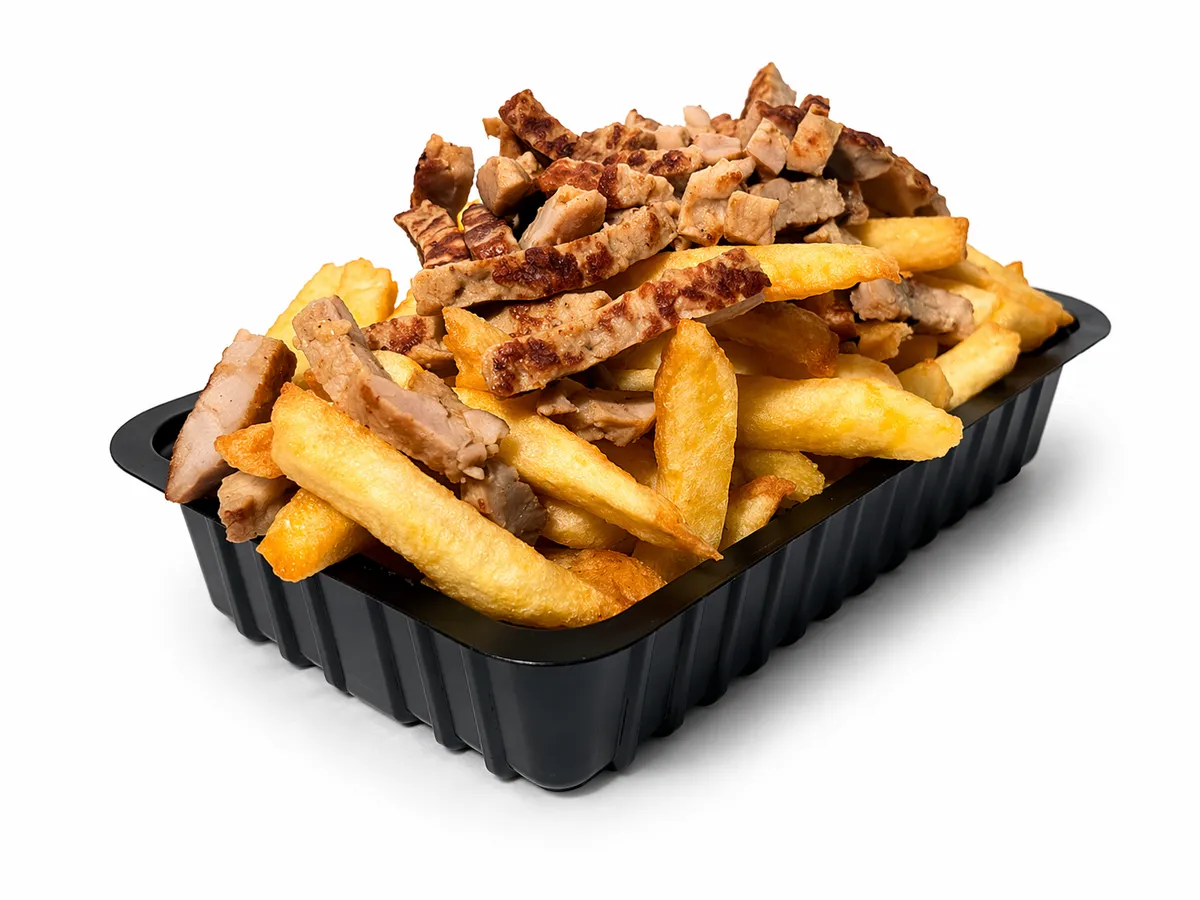Grote friet pita