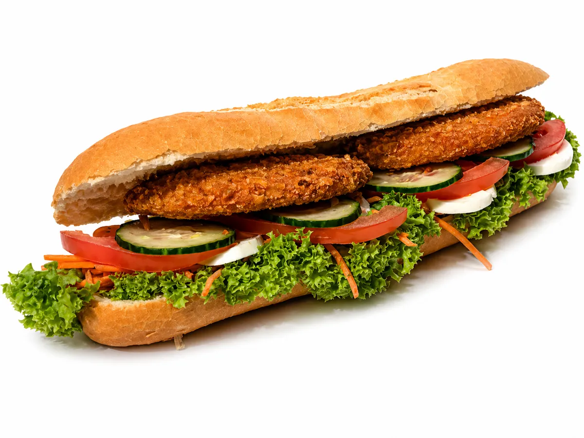 Broodje veggieschijf