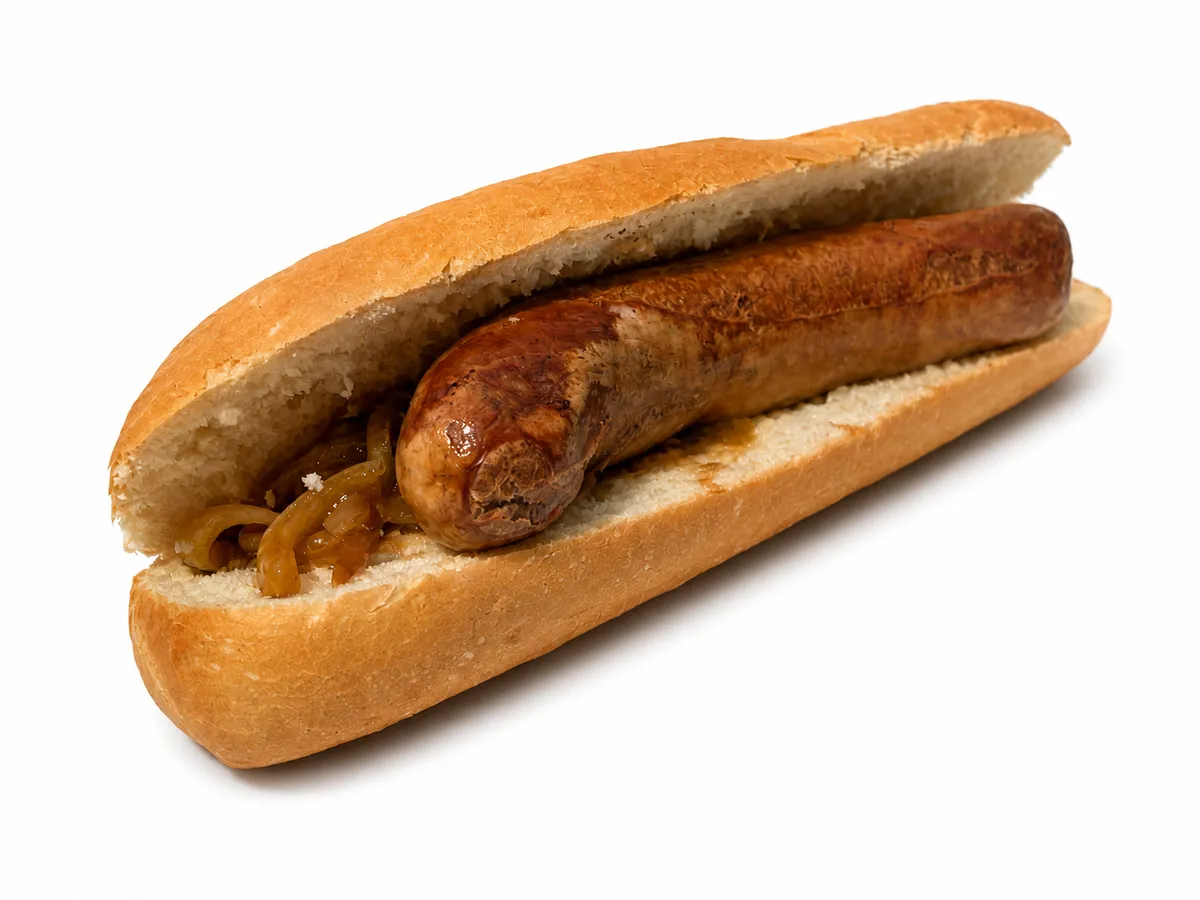 Hot dog braadworst