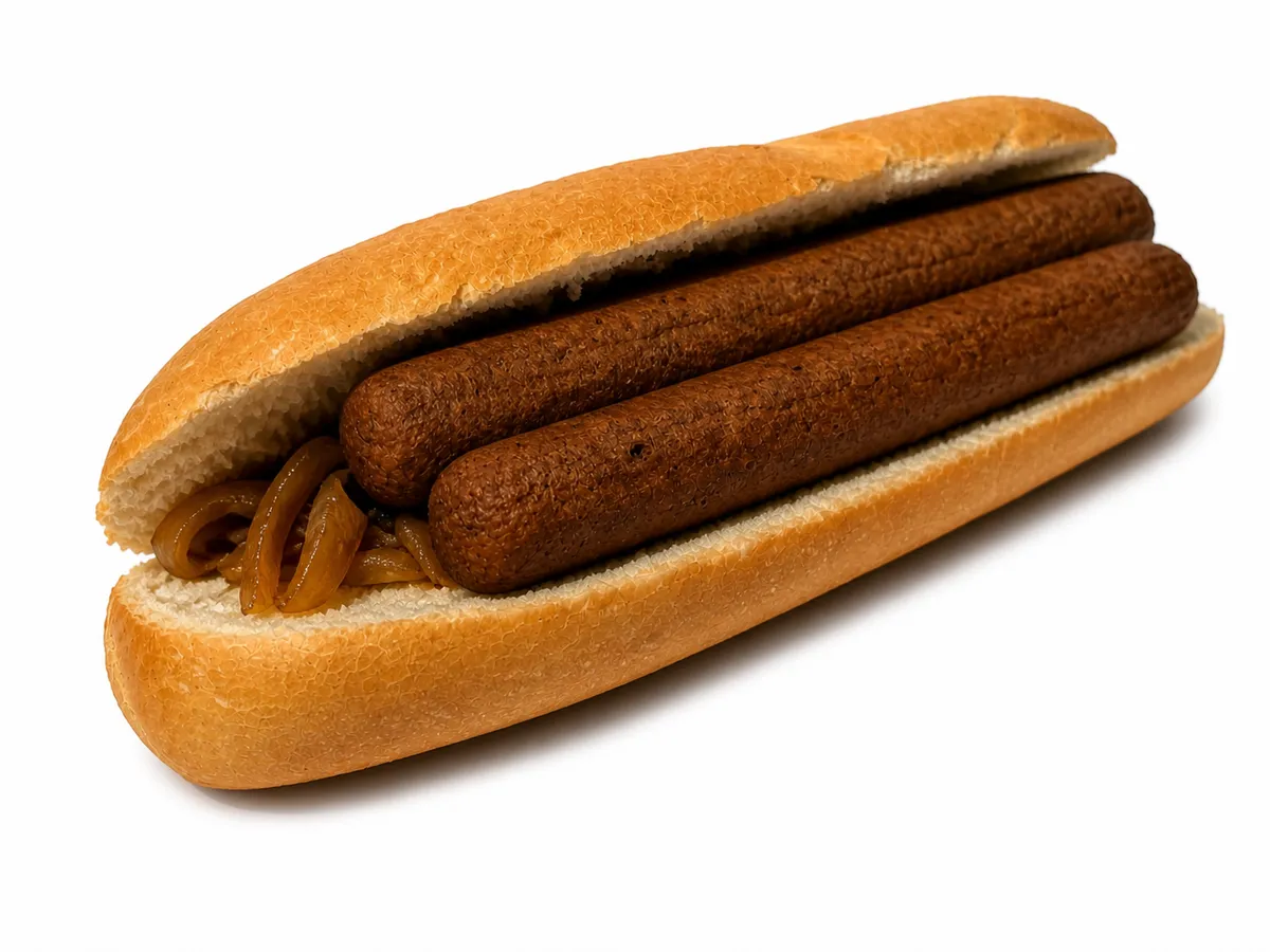 Hot dog vegetarische frikandel (2 stuks)