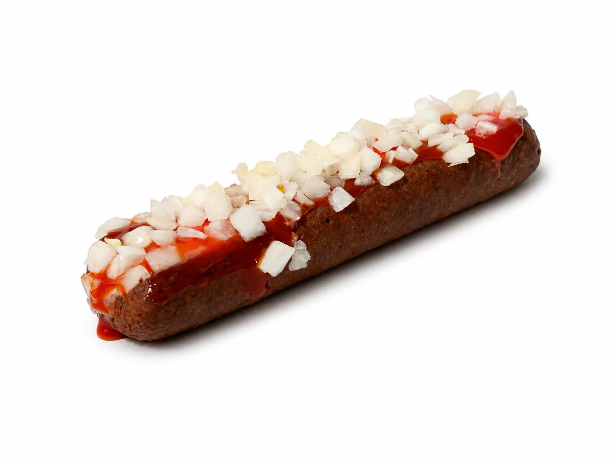 Vegetarische frikandel speciaal